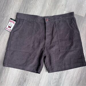 Birdwell Britches Corduroy Men’s Shorts Buttonfly 37 California NWT